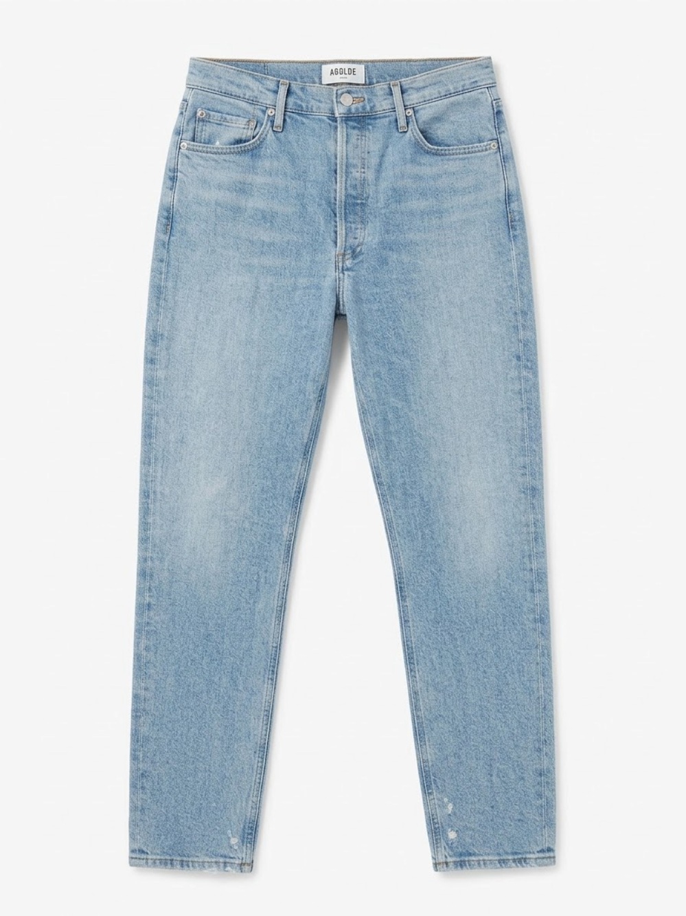 AGOLDE Nico High Rise Slim Fit Jeans Light Wash Size 30